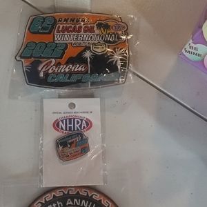 2022 NHRA NATIONALS EVENT PINS AND PARCHES